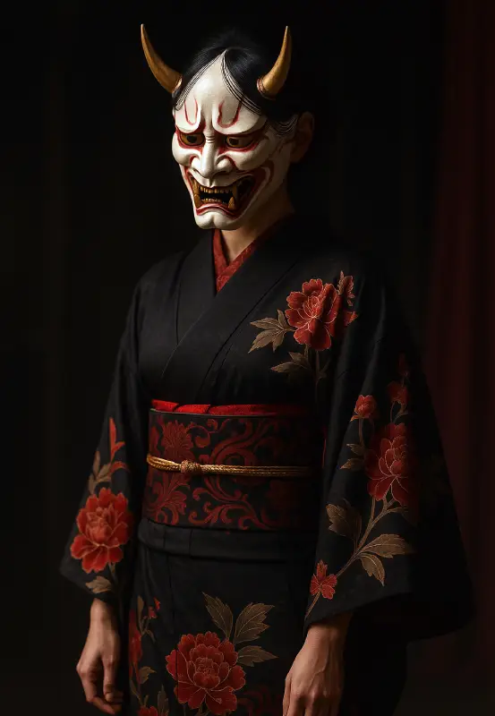 masque japonais hannya