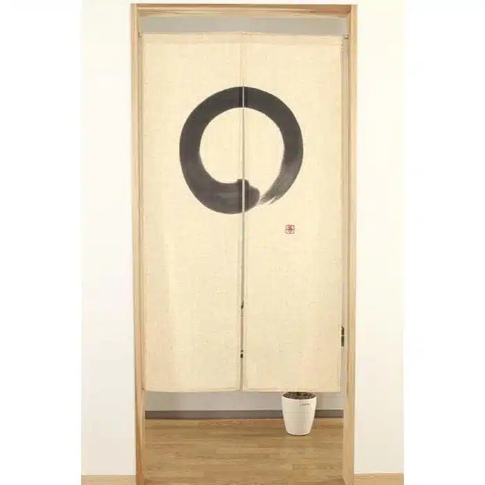 noren rideau japonais zen