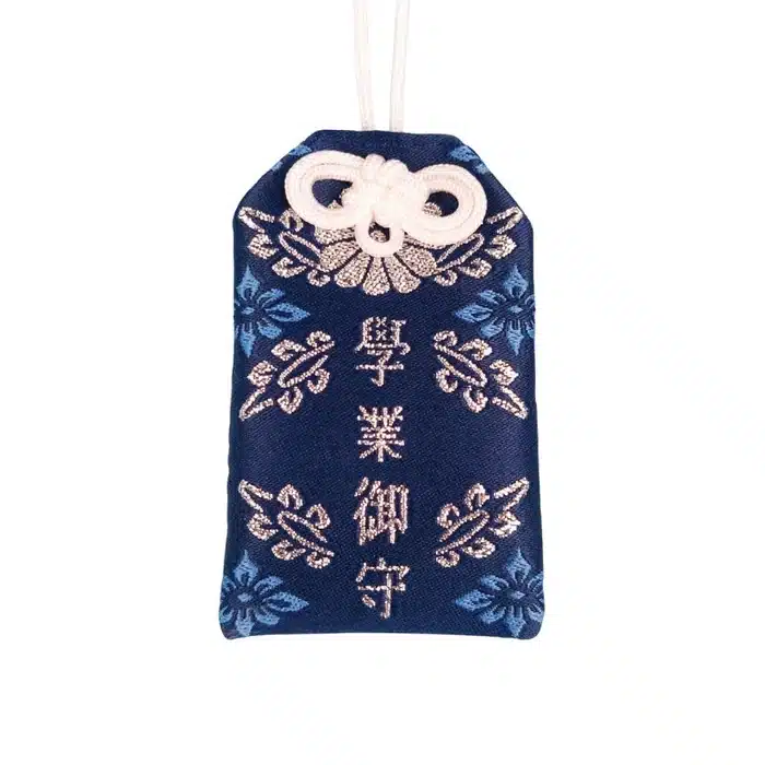 Omamori Bleu Réussite Scolaire