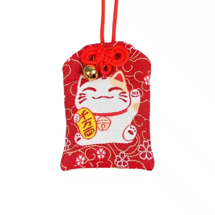 Omamori Chat Porte-Bonheur Maneki Neko