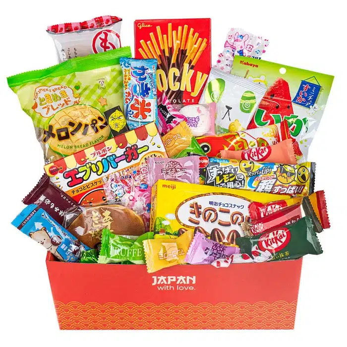 Box Japonaise Bonbons et Snacks XXL