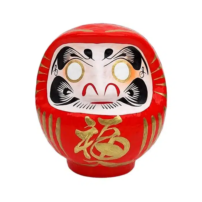 Daruma Japonais Rouge 9 à 15 cm