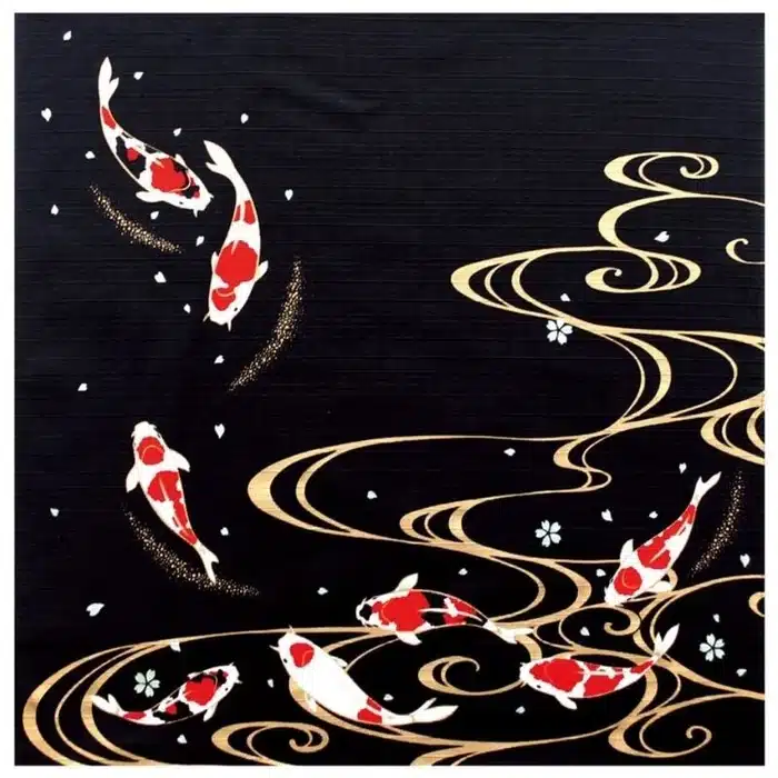 Furoshiki Carpe Koï 50x50 cm