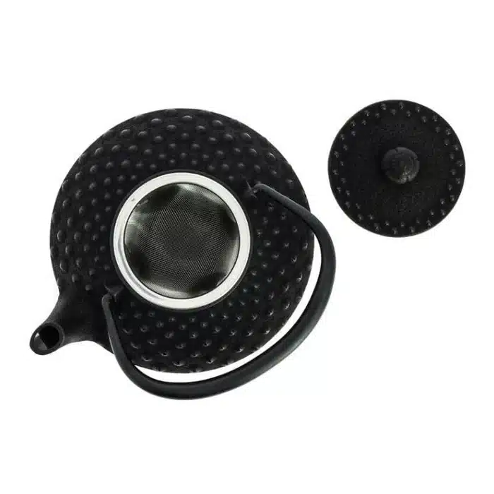 Théière Japonaise Fonte Iwachu Noire 350 ml – Image 3